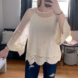 lace top